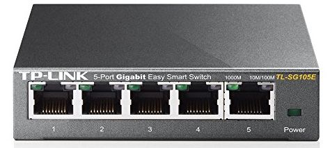 TP-Link TL-SG105E 5-Port Gigabit Easy Smart Switch