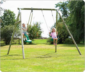 Sherwood Double Swing Set