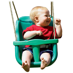 TP247 Highback Baby Seat- Green