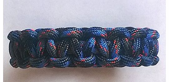 Tradewinds 8`` Firefly Paracord 550 Cobra Stitch Survival Bracelet/Wristband. Handmade In Norfolk U.K.