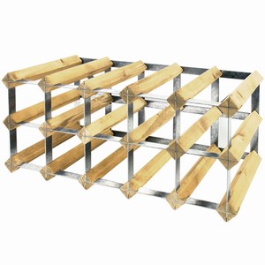 Wooden Wine Racks - Light Oak (6x6