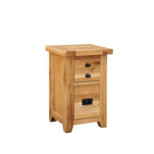 Trafalgar Oak Furniture Trafalgar Oak Bedside Table 520.008