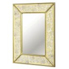 Silver Flower Mirror (Large)