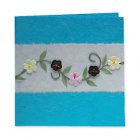 Vine Flowers Card - 15480