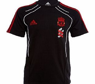 Adidas 2010-11 Liverpool Adidas Training Tee (Black)