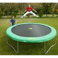 Trampled Underfoot Bazoongi 12ft Popular Trampoline Pack Inc Net- Ladder and Cover