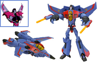 transformers Animated Voyager - Starscream