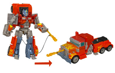 Fast Action Battlers - Fire Blast Optimus Prime