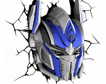 Transformers Optimus Prime 3D Wall Light