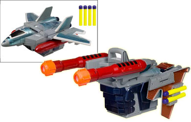 transformers Starscream Barrel Roll Blaster