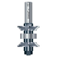 Trend Rounding Over Set 38mm Dia (Tct Router Cutter Range / Rounding Over Set)