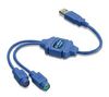 TRENDNET 2 PS/2 females / USB male - 3.5 cm Converter