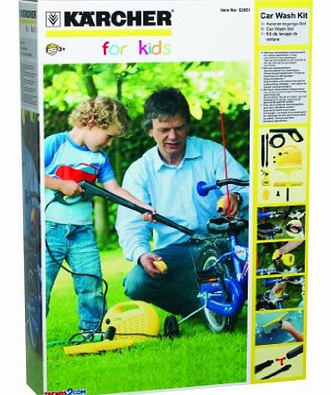 Trends2Com  Karcher Car Wash Kit for Kids New