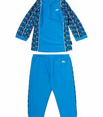 Trespass Boys Blue Swim Set - 9-10 Years