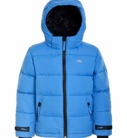 Boys Glo Down Jacket - Cobalt, Age 7-8