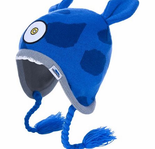 Trespass Boys Gremlin Hat - Royal Blue, Age 5-7