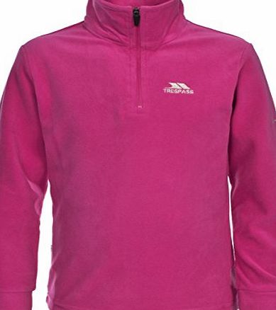 Trespass Girls Louviers Microfleece - Gerbera, Size 11/12