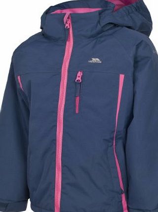 Trespass Girls Tomboy Jacket - Navy Tone, Age 9-10