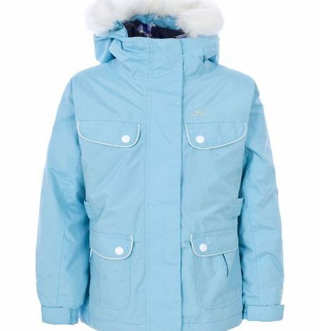 Trespass Girls Vinnia Ski Jacket - Blue Wave, 5/6 Years