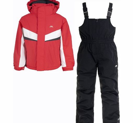 Trespass Kids Chamonix Ski Suit - Fire, 11-12 Years