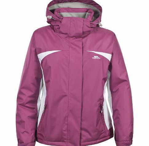 Trespass Ladies Womens TRESPASS Waterproof Thermal Long Ski Jacket CHERRY PINK 12