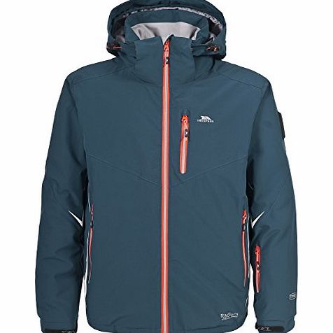 Trespass Mens Carlow Ski Jacket - Deep Teal, Large