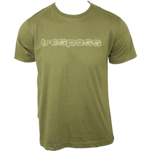 Mens Trespass Crosland T-Shirt. Nettle