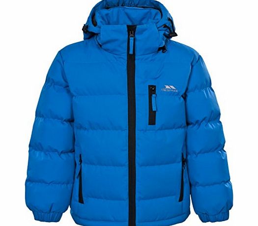 Trespass Tuff Boys Puffa Jacket Padded School Coat Childs Childrens 2-12 Years (11-12 Years, Flint Grey)