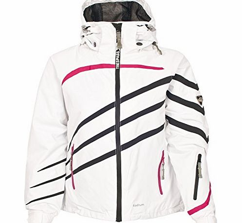 Trespass Womens Jeanie Ski Jacket - White, Small