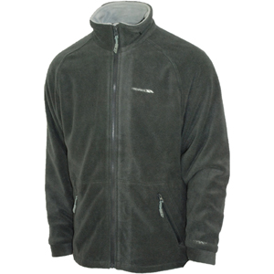 Tresspass Mens Mens Trespass Borec Full Zip Fleece. Flint Quartz