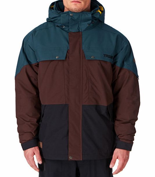 Trew Mens Trew Hunter Snow Jacket - Maroon