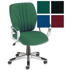 Intro Steel Task Armchair Green