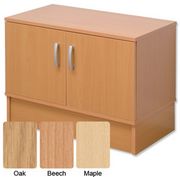 Modular Storage Standard Cupboard Unit W750xD400xH404mm Beech