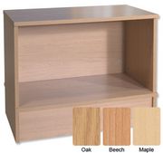 Modular Storage Standard Shelf Unit W750xD400xH404mm Beech