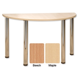 Trexus Plus Conference Table Semicircular Beech