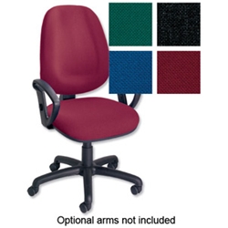 Trexus Plus Maxi Back Operators Chair Burgundy