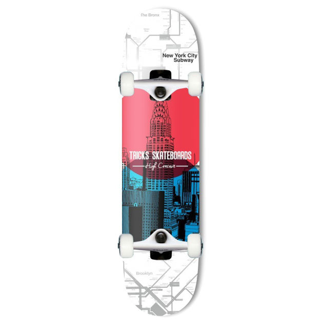 Tricks Subway Complete Skateboard - 7.75 inch