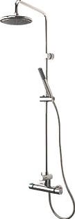 Triton, 1228[^]9369F Levano Exposed Thermostatic Bar Diverter