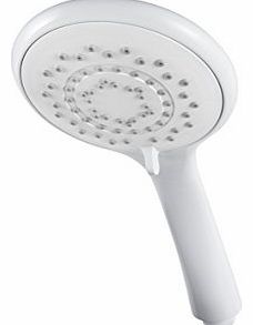 Triton 5 Position Shower Head - White