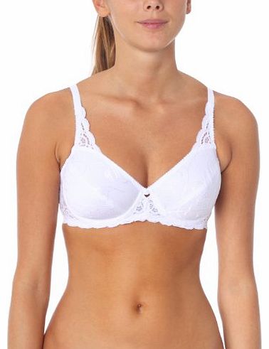 Triumph Amourette Romance Wired Womens Bra white 38D