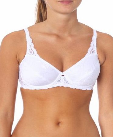 Triumph Amourette Romance Wired Womens Bra white 38F