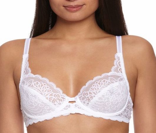 Triumph Amourette Spotlight W Full Cup Womens Bra White 36DD