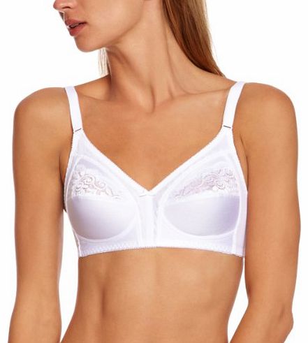 Triumph Claudette 104 Stret Full Cup Womens Bra White 36C