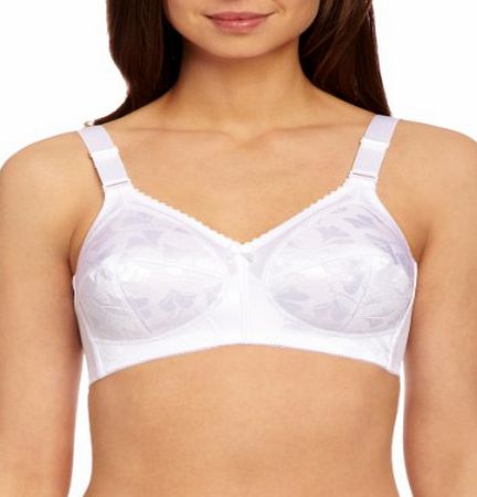 Triumph Doreen Fleur Non Wired Full Cup Womens Bra White 42D