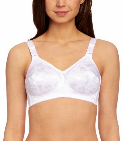 Triumph Doreen Fleur Non Wired Full Cup Womens Bra White 46F