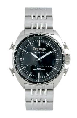 Gents Triumph 3021 11 Stainless  Black