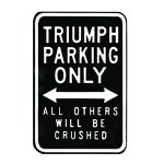 Parking Sign