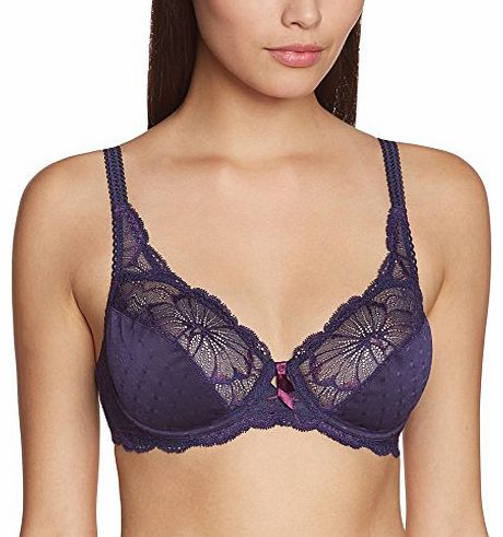 Triumph Womens Amour Spotlight W Full Cup Everyday Bra, Blue (Skyline), 32C