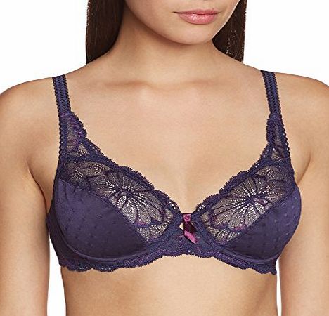 Triumph Womens Amour Spotlight W Full Cup Everyday Bra, Blue (Skyline), 34D