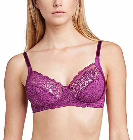 Triumph Womens Amourette Spotlight N Non-Wired Everyday Bra, Purple (Intensive Violet), 32C